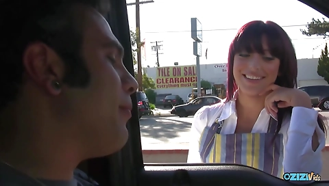 Small tit black babe with huge boobs