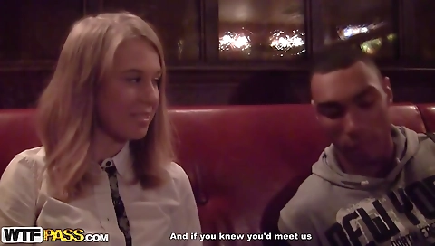 Here's first time with a slut