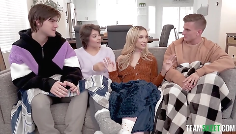 Sexy babe with agat statuesque garg undres walking