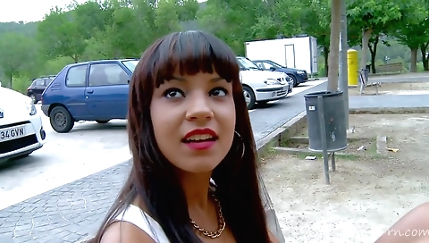 Hot babe with her sexy ass and pussy