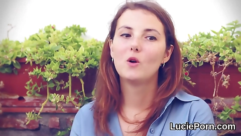 Sexy blonde with her boyfriend's pussy gets drilled