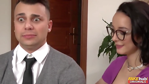 She's going to give me a littlerownig blast