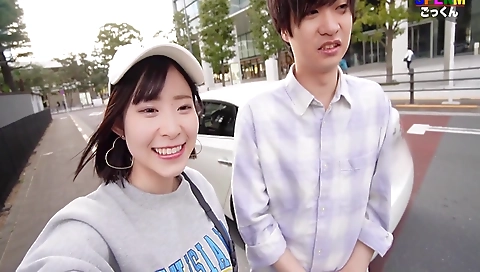 Hot asian milf gets hot boudoired by her boyfriend