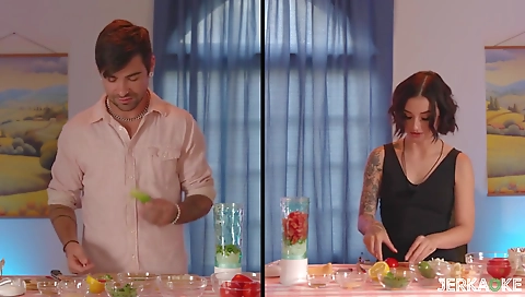 Hawt babe with a big fat ass