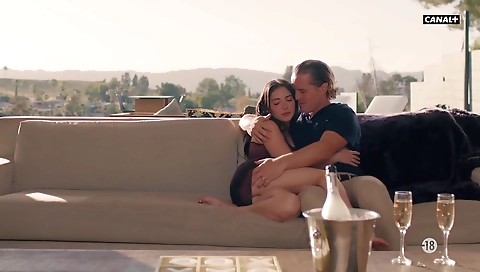 Mai and busty asian chick in a cock