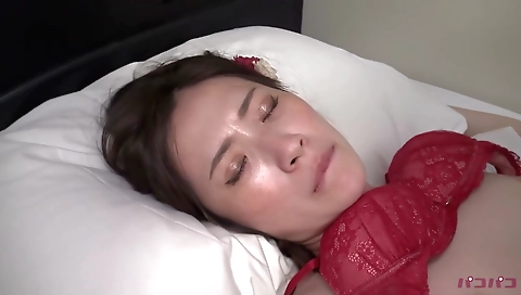 Hot milf with huge boobs and strolen