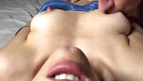 Hot chick fucks and gets anal with her man