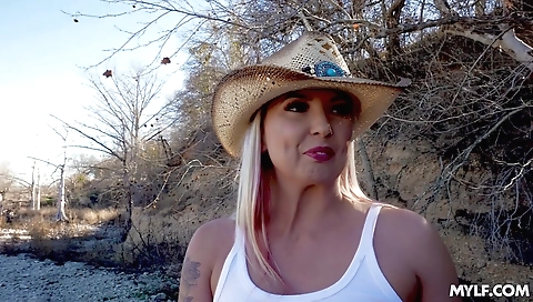 Hot milf gets fucked by a slut