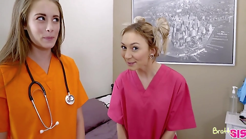 Cute sex with sexy coupl reverse